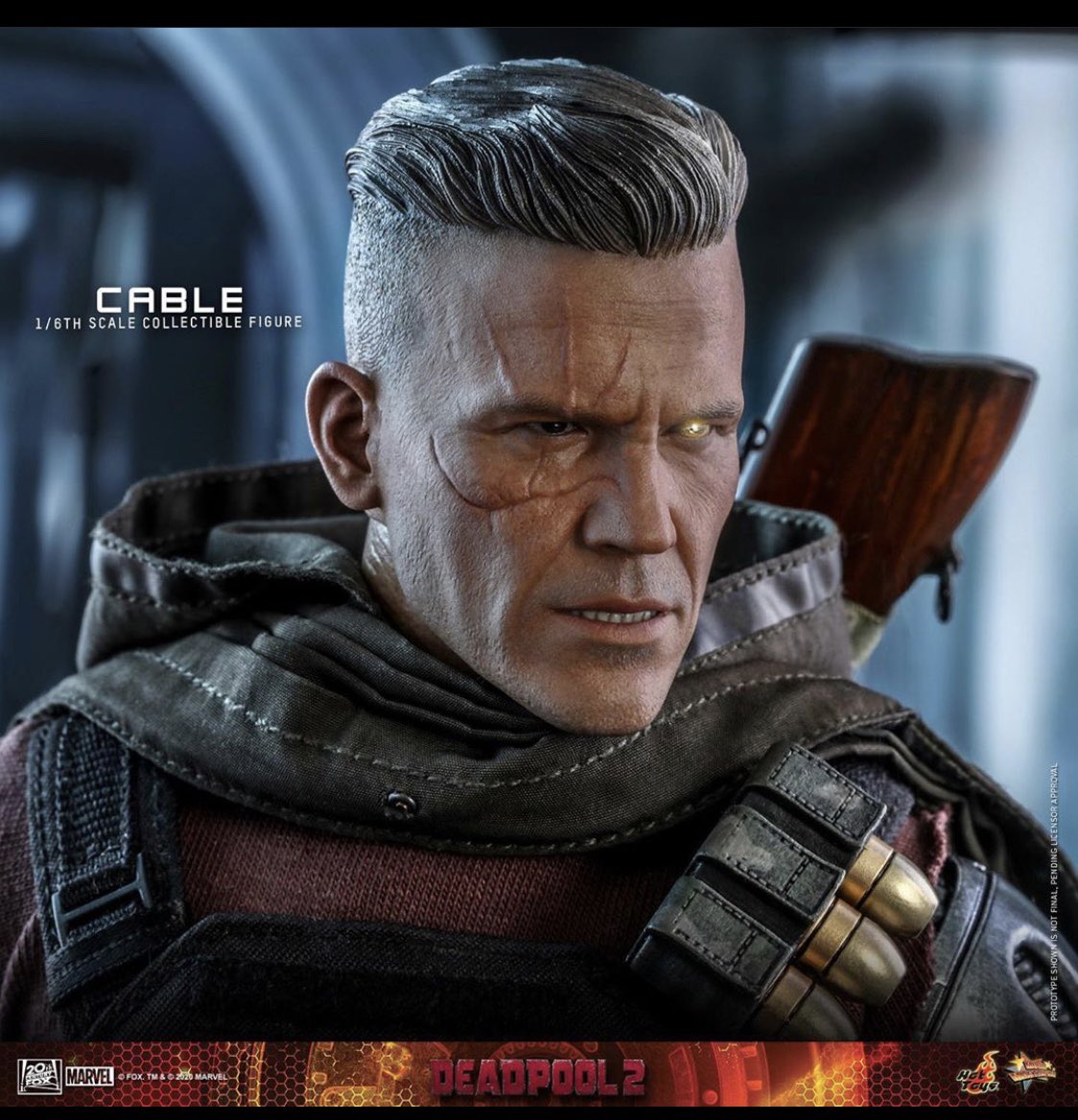 Colombianlove41's tweet photo. @hottoysofficial has announced #Cable figure from #Deadpool2 #joshbrolin #sixthscale #sdcc2020 #onesixthscale #hottoyscollectors #hottoys #geek #nerd #collectibles #onesixthrepublic #toys #sdcc #marvel #mcu #HiDefNinja @hidefninja #deadpool2 @MarvelStudios @MarvelStudios prt1 https://t.co/StyWb87PzT