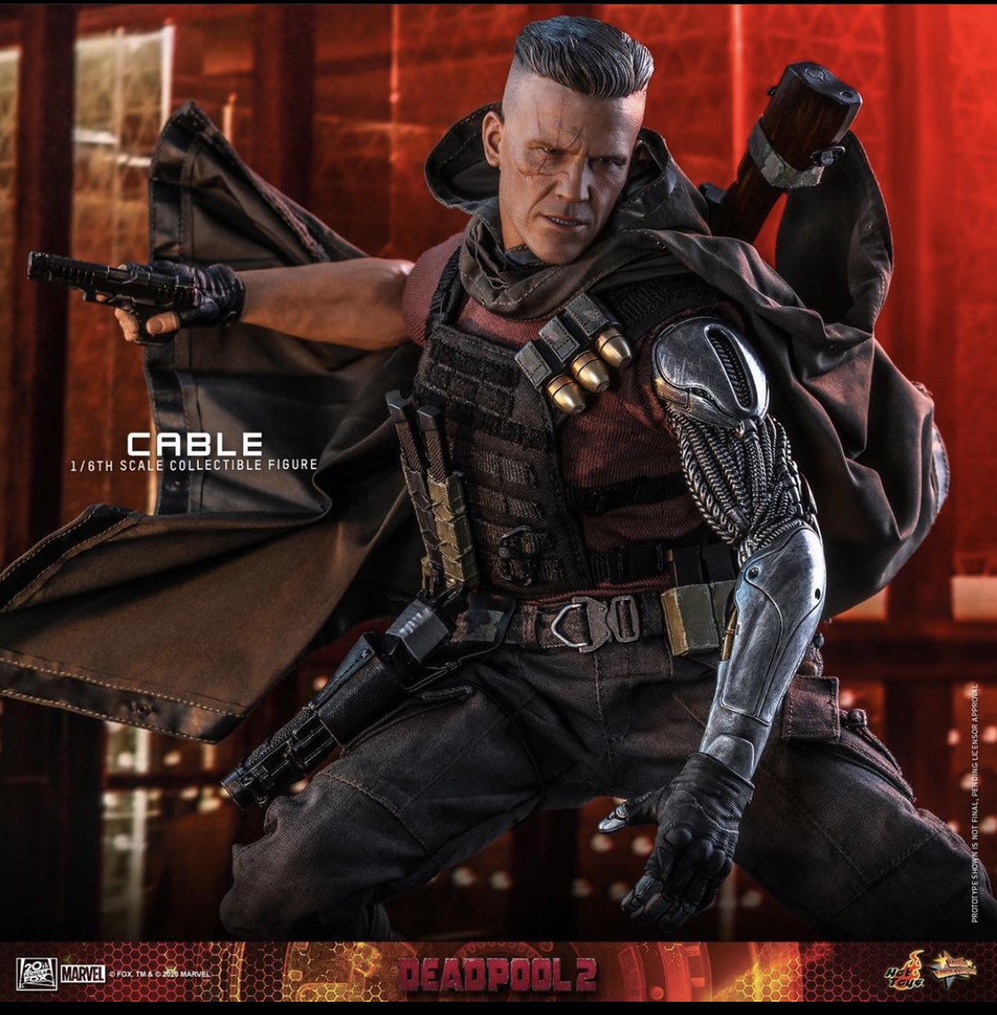 Colombianlove41's tweet photo. @hottoysofficial has announced #Cable figure from #Deadpool2 #joshbrolin #sixthscale #sdcc2020 #onesixthscale #hottoyscollectors #hottoys #geek #nerd #collectibles #onesixthrepublic #toys #sdcc #marvel #mcu #HiDefNinja @hidefninja #deadpool2 @MarvelStudios @MarvelStudios prt1 https://t.co/StyWb87PzT