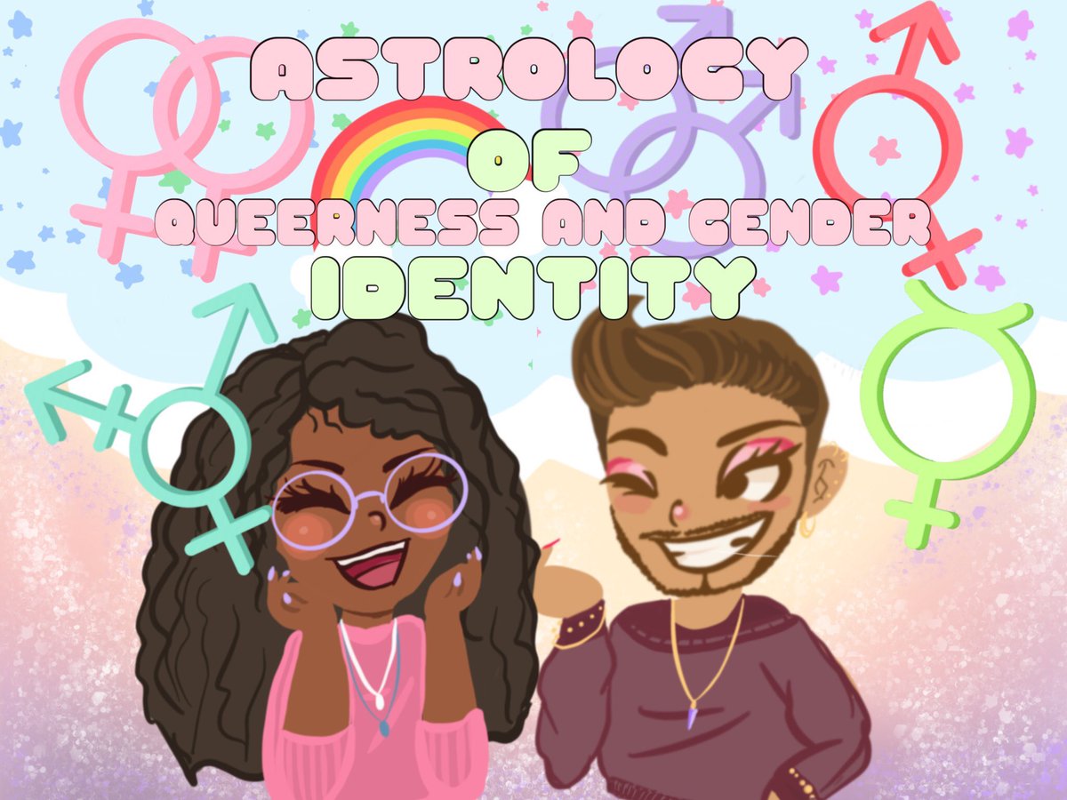 iJaadee's tweet photo. Astrologers,
if a queer person asked you to explain the astrology of identity through their chart, could you do it?

How can we explain gender expression &amp; identity through a chart?

Queer astrologer extraordinaire @softbrujeria has the answer!💗🧡

https://t.co/XG2N5JTuNA https://t.co/BRJu3aWrPN