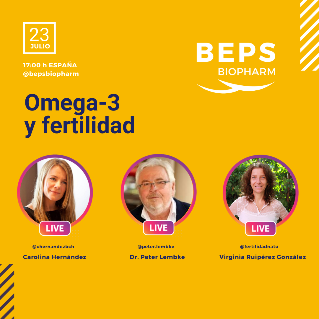 omega3academy's tweet photo. Recuerda que a las 17:00 h tendremos otro Instagram LIVE con Virginia Ruipérez González, Carolina Hernández y el Dr. Peter Lembke, CEO y Presidente de BEPS BIOPHARM.

#omega3
#fertilidad
#instagramlive
#salud
#embarazo
#fertilidadnatural https://t.co/syhKEWVbMg