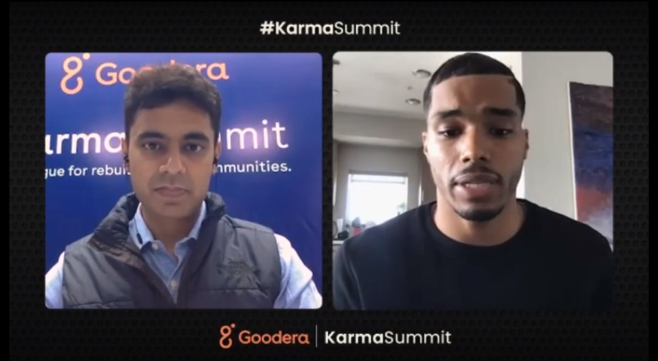 wearegoodera's tweet photo. "Mental health issues in kids are not spoken of as much as they should be. It's almost like you're not even supposed to have them."
Fireside chat with @RomeTrumain is now LIVE! Are you here? 
#KarmaSummitday2 #youthdevelopment

https://t.co/MFvtllv0D4 https://t.co/vs7CFu2jFP