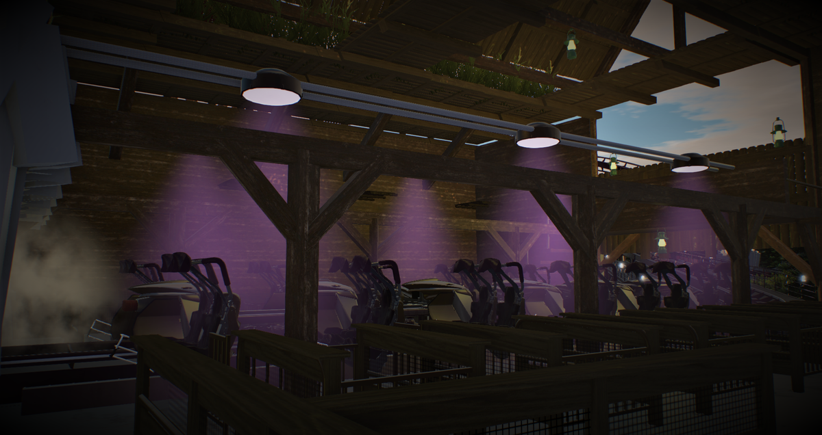 RobinBoudewyns's tweet photo. After a long break, I started to finish one of my first themed areas (only with NL2 props). Including a trilling wingcoaster called "Någador".🐲

@nolimitscoaster

#någador #wingcoaster #bolligerandmabillard #bandm #nolimits2 #imagineering #rollercoaster https://t.co/i5YLjnRqnP
