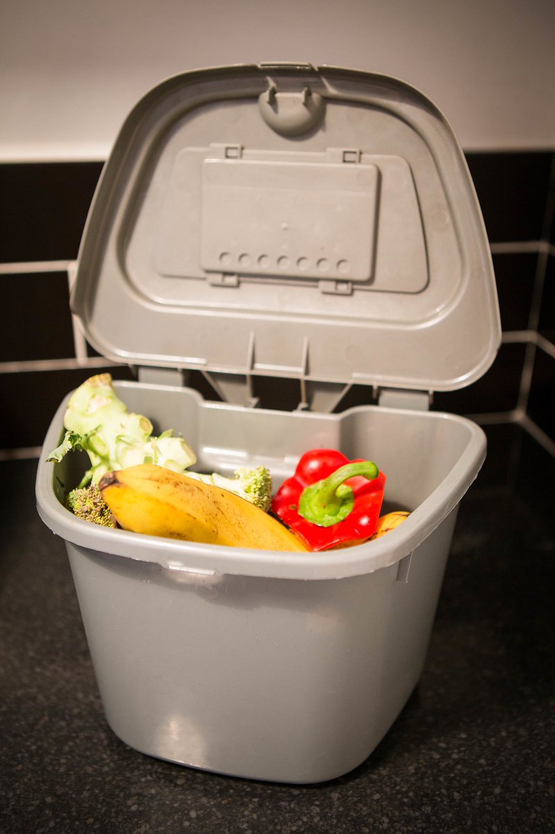 Does anybody have a healthier looking food caddy than our friend? I’m ashamed to say mines not this healthy 🍅🍌🍐🍏 Caddy supplied by <a href="/ManCityCouncil/">Manchester City Council</a> Show us how you use yours!!#foodwaste #wastefoodfight #HealthyLiving