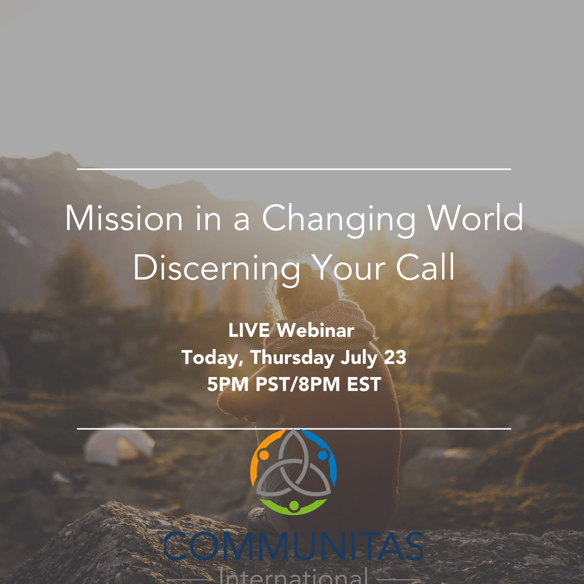 GoCommunitas's tweet photo. Don't forget to register and join us for our LIVE webinar tomorrow at 5PM PST and 8PM EST!

Register here: https://t.co/rmBBLX7SrP

#missionswebinar #outreach #gocommunitas https://t.co/sMtaQJS9jh