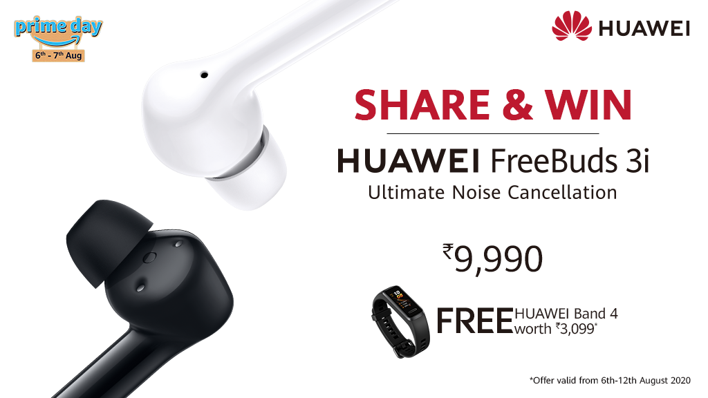 HuaweiIndia's tweet photo. Presenting the Revolutionary #HuaweiFreebuds3i - The New Benchmark in the TWS category. #ComingSoon at a price of INR 9,990 only.
Know more: https://t.co/Ah2Sq4Hlxx

Stand a chance to win #HuaweiFreebuds3i 🎁 by simply sharing this tweet and tagging us!

#TrueNoiseCancellation https://t.co/m5xctRvynY