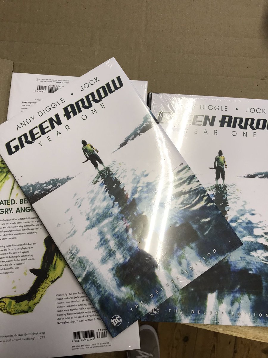 gnashcomics's tweet photo. At last a delivery of #greenarrowyearone @Jock4twenty @andydiggle @nerdschatting @BChristianpoet @ewanslasher https://t.co/LZGx04xSnq https://t.co/2gkv9sFEg1