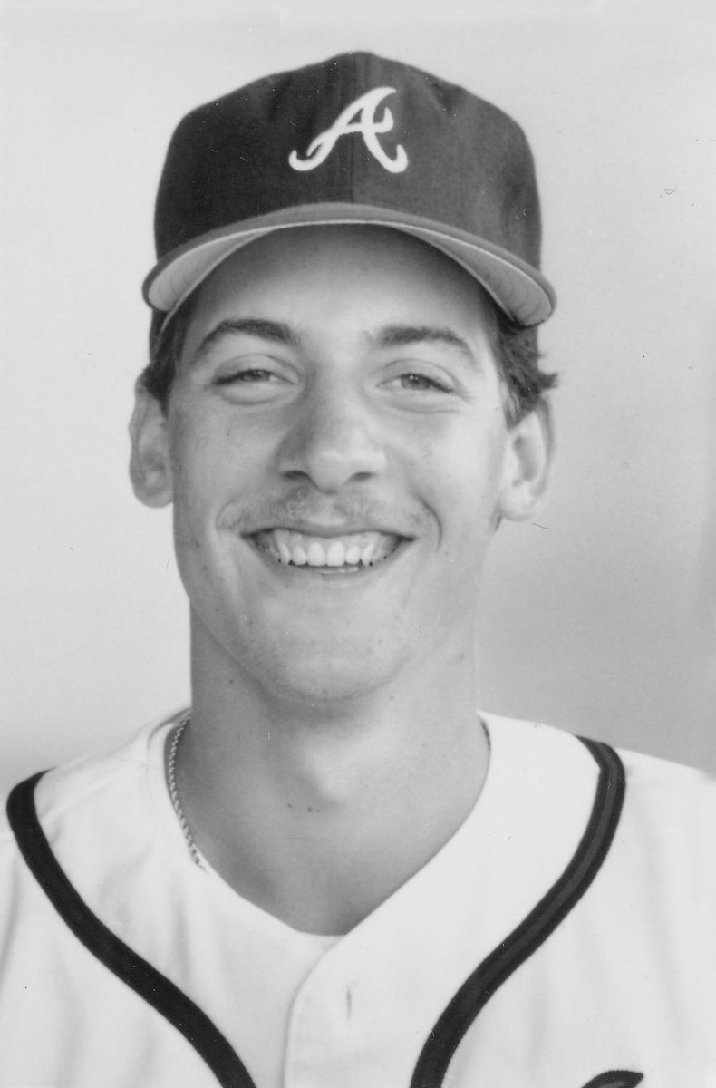 2DayInGAHistory's tweet photo. #ThisDayInGAHistory in 1988, Hall of Fame pitcher John Smoltz made his debut for the @Braves. https://t.co/HtS630K9q6