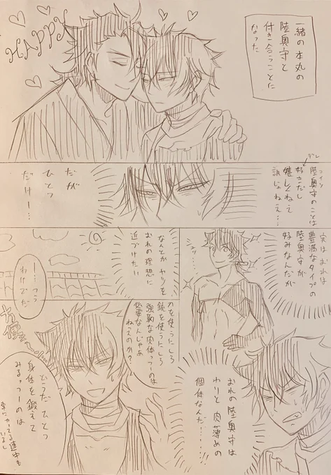 鍛えむつひぜ
恋刀を自分の理想の体型にさせようとしたら… 