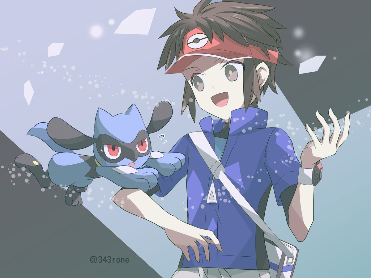 ポケモン ポケモントレーナー版深夜の真剣お絵描き60分一本勝負 キョウヘイくんトウヤく ろね のイラスト