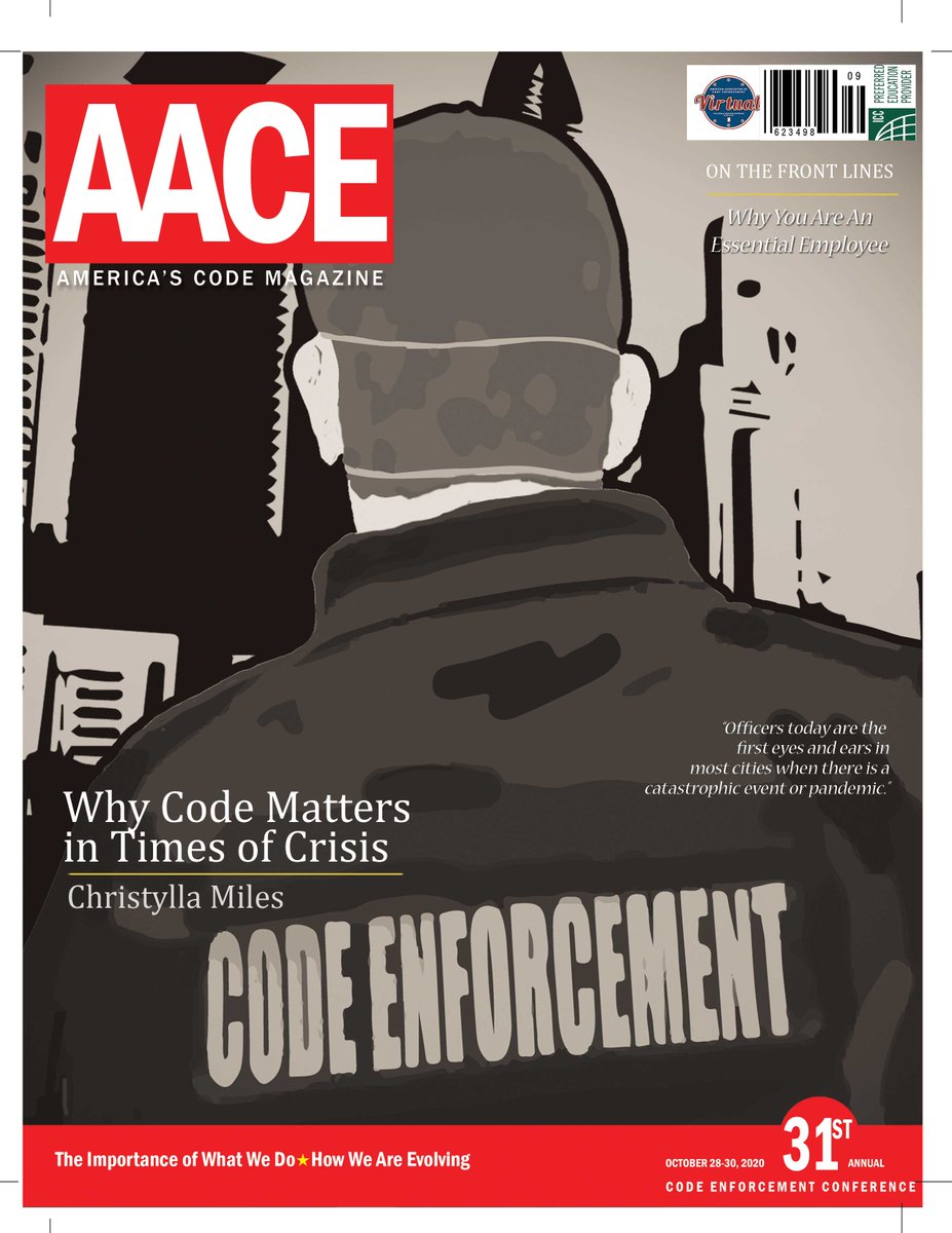 CodeEnforc3ment's tweet photo. Virtual 2020 Class Announcement: “Code Enforcement During a Pandemic & Why it Matters” presented by Christylla Miles. For more info visit: https://t.co/tq7sMNeLDt
#AACE #ICC #Virtual2020 #CodeEnforcement #CodeEnforcement101 #CodeEnforcementTraining #COVID19 https://t.co/T7t6zDPyeV