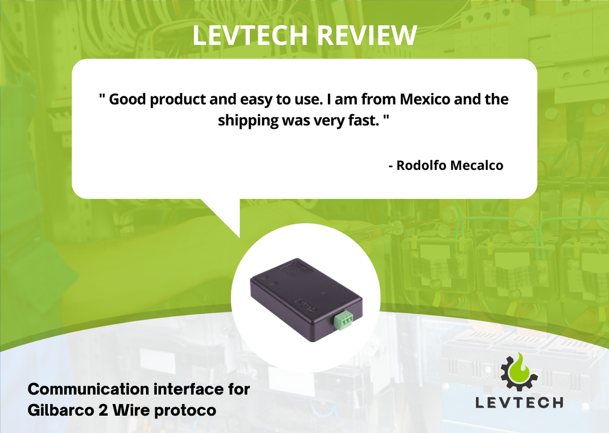 LevtechRo's tweet photo. 📞 " Good product and easy to use. I am from Mexico and the shipping was very fast. "
👉 Rodolfo Mecalco

#Levtech #Review #Communicationinterface #Gilbarco #2wireprotocol https://t.co/u83JkcYy4J