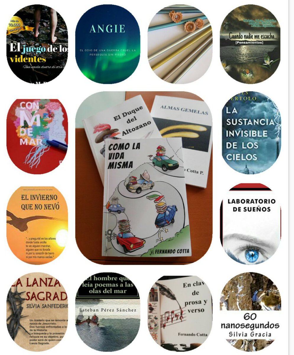 <a href="/SSanfederico/">Silvia Sanfederico</a> <a href="/CofimentaShiva/">Shiva Castellanos</a> <a href="/Rosadgrau/">Rosa Grau</a> <a href="/miriammramz/">† 🚀 ᵐⁱ́ʳⁱᵃᵐ ᵐ. ʳᵃᵐⁱ́ʳᵉᶻ</a> <a href="/margaretvinos/">Margaret Vinós</a> <a href="/ulisesbertolo/">ulises bértolo</a> <a href="/Fcotta63/">Fernando Cotta Pollo</a> <a href="/eduacere/">Eduardo Acevedo</a> <a href="/VctorMSanjurjo/">Víctor M. Sanjurjo</a> <a href="/Ruben_Her_Gon/">Rubén Hernández</a> <a href="/EstebanPerezsan/">EstebanPérezSánchez</a> <a href="/mummysil15/">EmocionArteBlog</a> 

#DiaDelLibro 📚