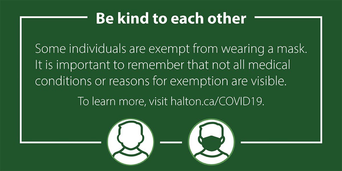 The exemptions in the City’s & Region’s recently passed bylaws mean that if you’re let in by a business and not wearing a mask in a shared indoor space, you won’t be fined for not wearing one because you fall under that exemption. 