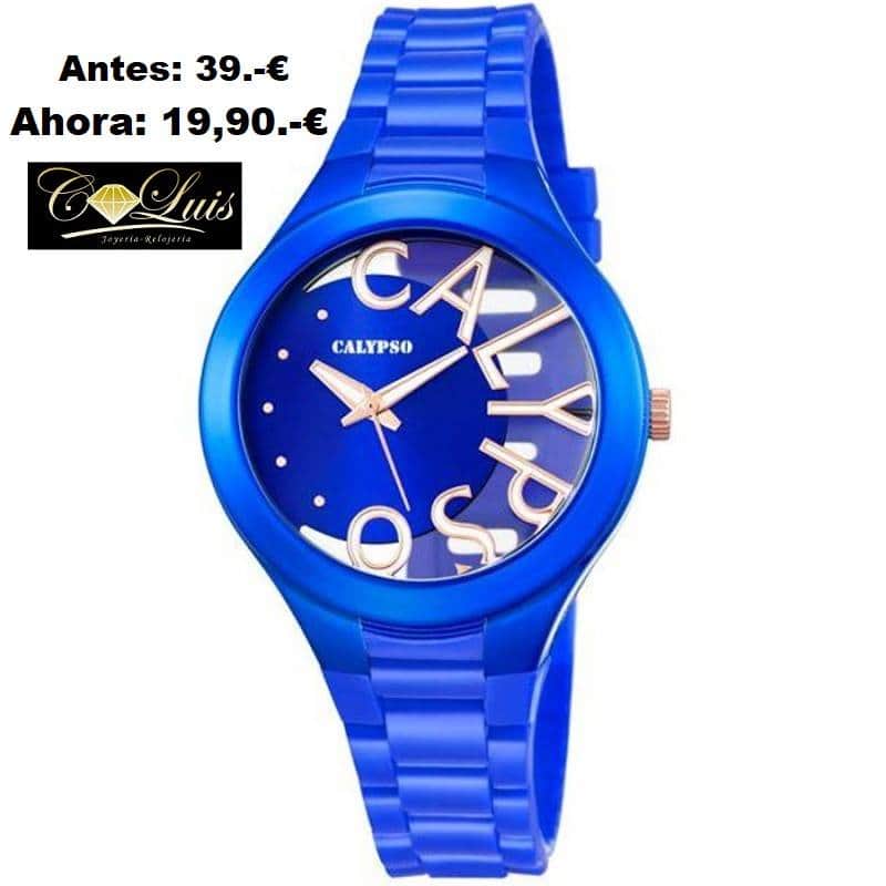 CLuisRelojeria's tweet photo. Reloj Calypso, sumergible, esfera transparente, varios colores, 2 años de garantía.
*PVP* 39.-€uros
***REBAJADO A 19,90.-€uros***
¡hasta agotar existencias!
#ZonaOutlet #Rebajas #Desde1982 #CompraEnAlgete #OfertasTodoElAño #YoApoyoAlComercioLocal #PequeñoComercio #Algete https://t.co/1XskQzH87t