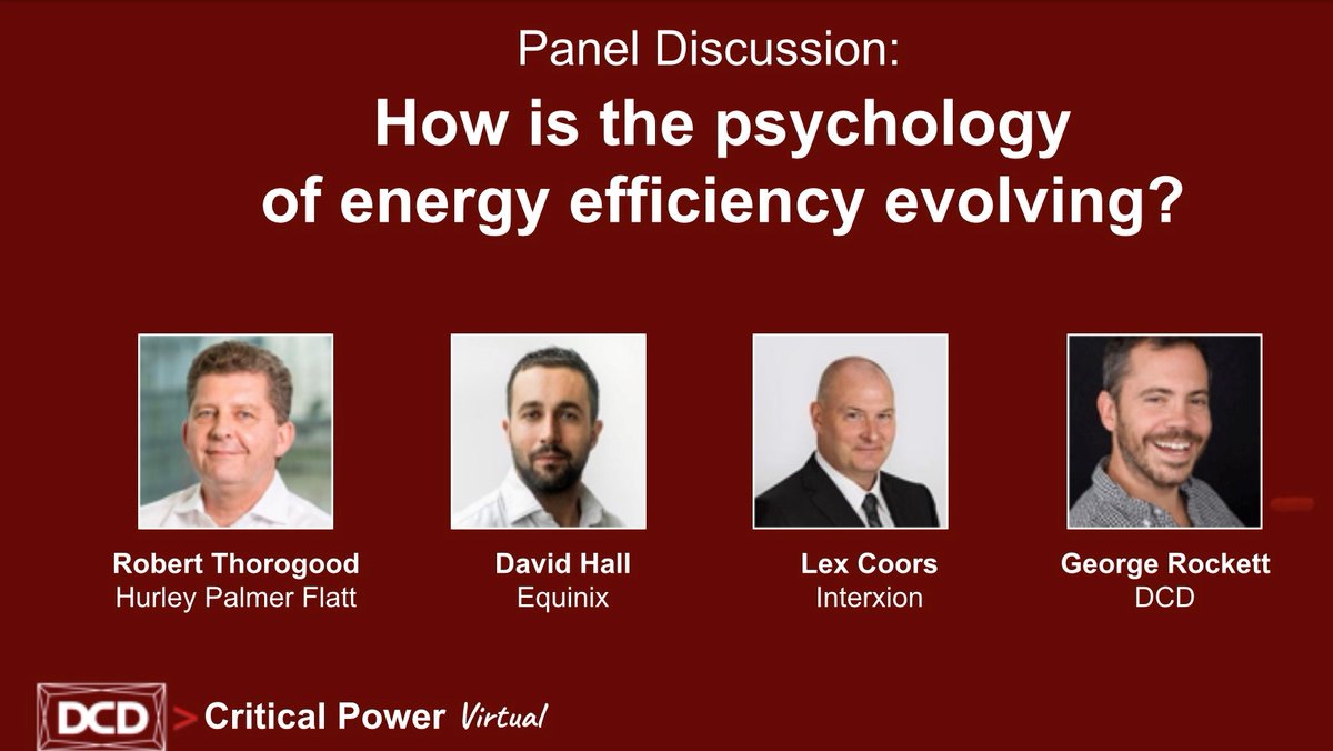 Critical_EG's tweet photo. Wow! @interxion, @Equinix, @hpf_group, @dcdrockett did a deep dive into our industry's mindset about #datacenter energy efficiency. This #DCDPower session is definitely worth replaying! @dcdnews https://t.co/GasbEVBXwa