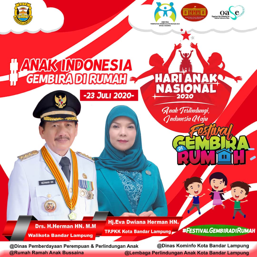 Hi_HermanHN's tweet photo. Selamat Hari Anak Nasional
23 Juli 2029

"Anak Terlindungi Indonesia Maju" https://t.co/1jb3o0suNU