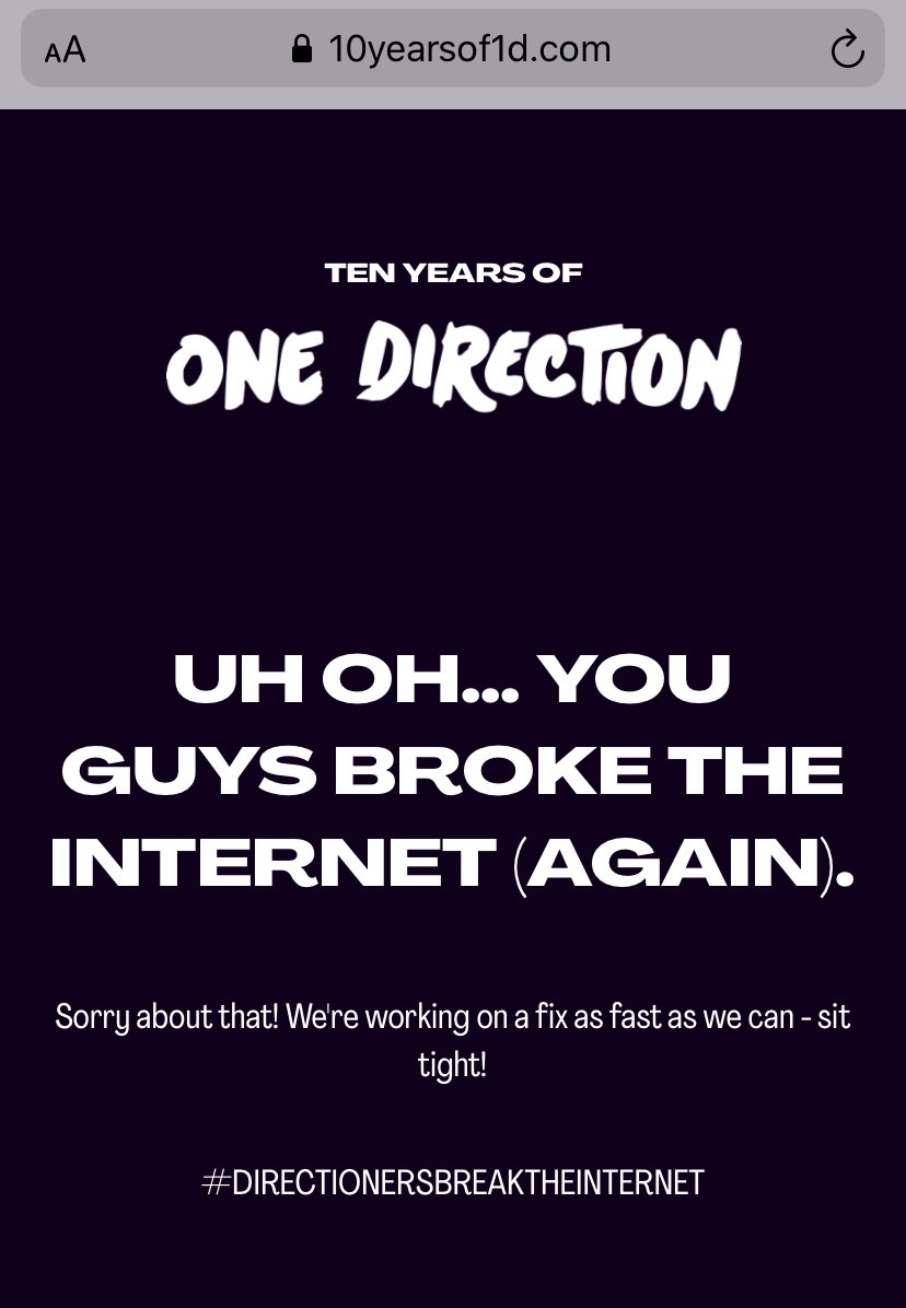 1_direction6_2's tweet image. True #10YearsOfOnedDirection #DIRECTIONERSBREAKTHEINTERNET