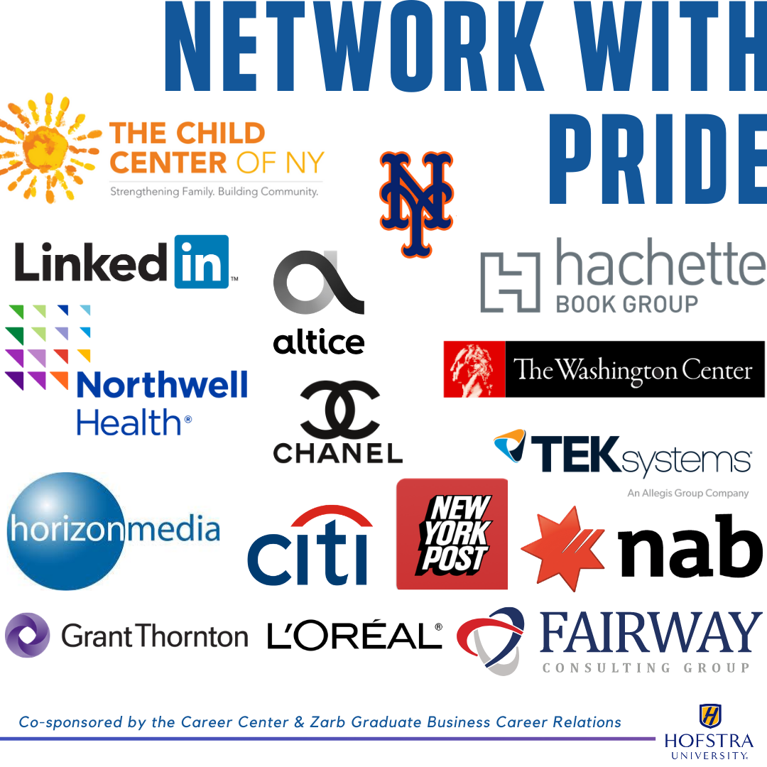 jennacamp's tweet photo. Thank you to all of our employer partners who participated in #NetworkWithPride at @HofstraU this summer. During these uncertain times, staying engaged and building connections is essential for young professionals. Your support is much appreciated! @HofstraCareer https://t.co/RFaPVWEayW