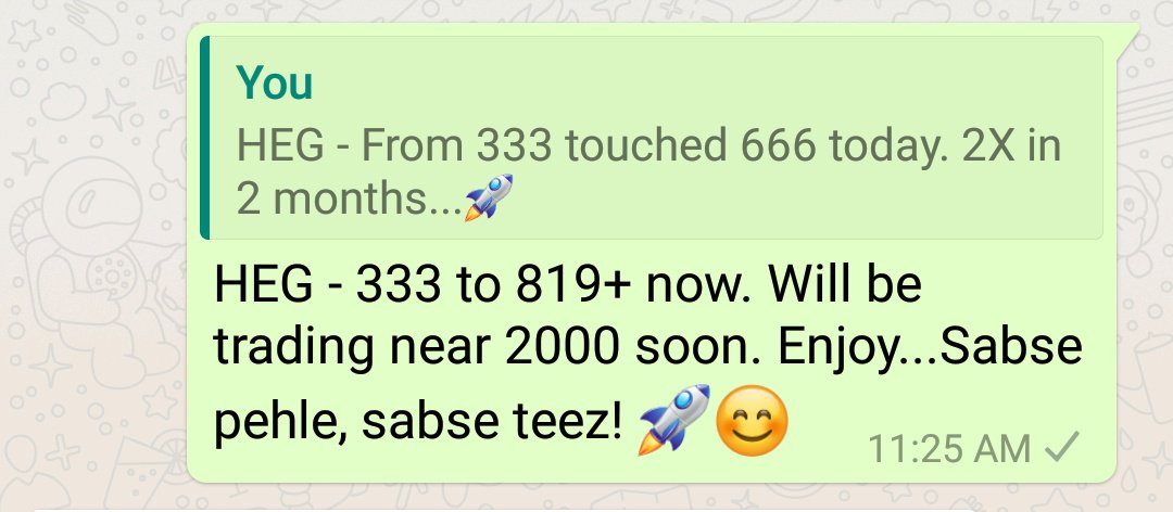 Stock name - HEG Ltd. ( #HEG) - 333 to 5000+ during the 2017 bull market
