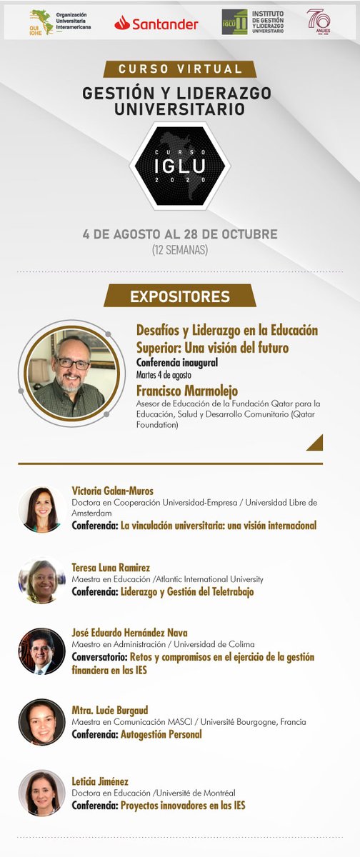 OUIIglu's tweet photo. ÚLTIMO LLAMADO - Inscripciones Curso IGLU 2020
Más información y registro: https://t.co/2y6kW0QNMg
*Becas disponibles para socios vigentes. https://t.co/AgtqCRw6Zp