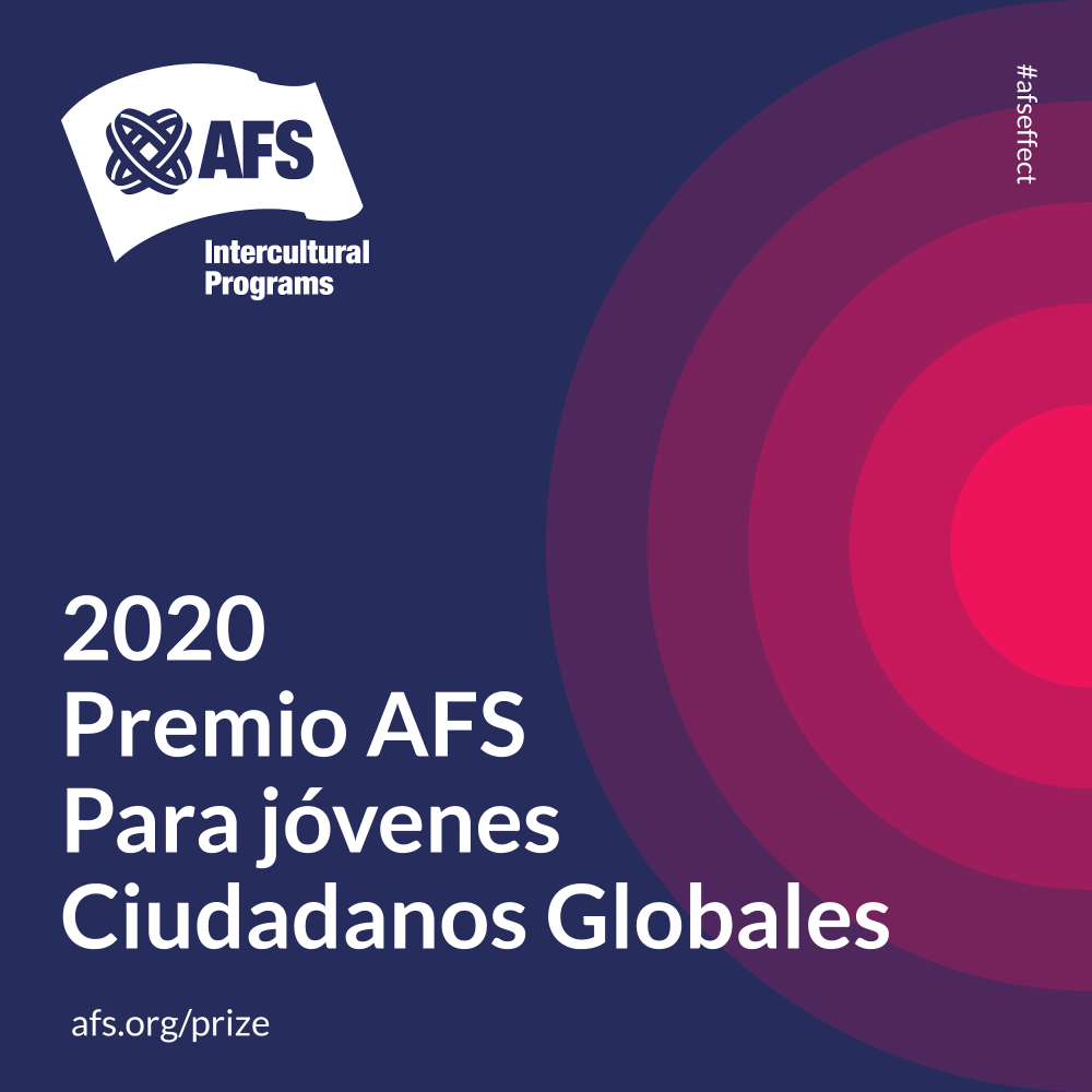 AFSMexico's tweet photo. ¡Estamos buscando al ganador del Premio AFS 2020 para Jóvenes Ciudadanos Globales!   

Si deseas cambiar el mundo y cumples con todos los requisitos, ¡no dudes en inscribirte!  

¡Las inscripciones están abiertas hasta el 28 de julio!  Aplicaciones en https://t.co/5cTaxxyxwr. https://t.co/DMUSRfqeiY