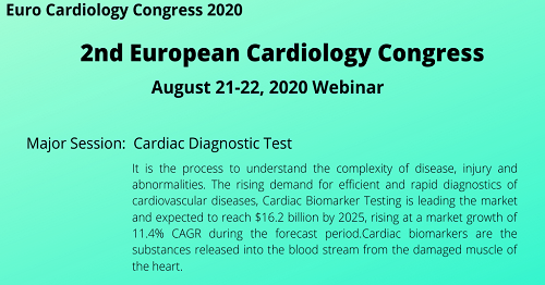 GlobalWebinar's tweet photo. Globalize your Research by Speaking at "Extensive #Webinar#2ndEuropeanCardiologyCongress scheduled on August 21-22, 2020 #EuroCardiologyCongress2020 
To Submit your Abstract go through: https://t.co/6vZhZ1BtuC
https://t.co/LBNqovBk4N
Email: eurocardiology@europeconferences.net https://t.co/XI8puM4luG
