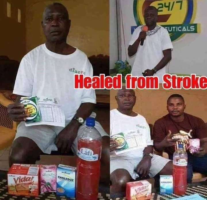 RubylynAfos's tweet image. We are not just talk about money,we are not just changing lives from ordinary to extra-ordinary millionaires but we also help to "SAVE LIFE" through our amazing products proven and tested all over the world.This man suffered from stroke,but save his life by taking our products.