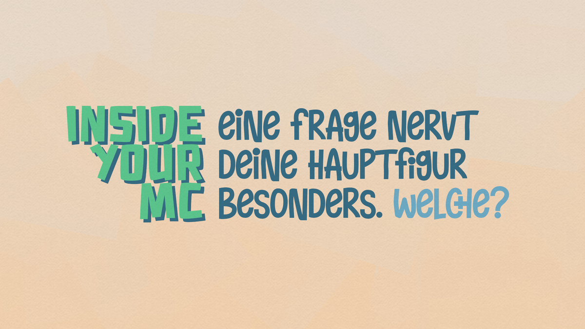 BookOfGilbert's tweet photo. ❓ Millionenfrage bei #InsideYourMC ❓
Kannst du mir das beibringen? Woher kommst du? Alles okay? Du siehst echt so aus? Wo ist Xardas? - Fragen können unheimlich nerven ... oder wunde Punkte treffen.
WELCHE FRAGE HÖRT
DEINE HAUPTFIGUR UNGERN? 😬
#IYMC #Schreiben https://t.co/bLHlipinzY