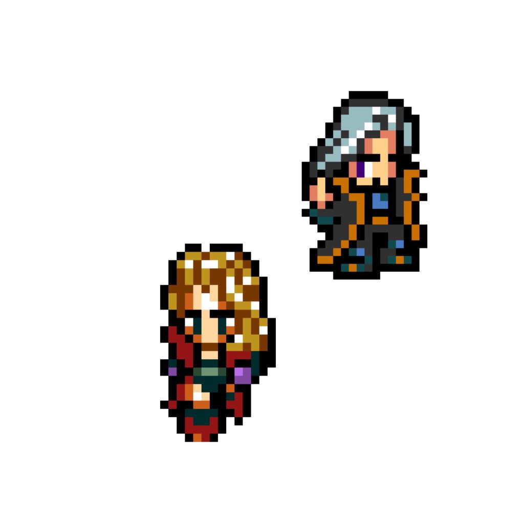 いつき ファイナルファンタジー6 ダリル 描きました わたしのおしりがそんなに魅力的なのかしら いつきおドット Ff6 ダリル Dotpict