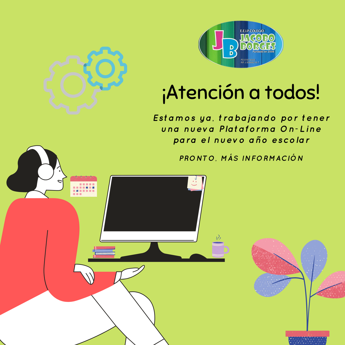 CJACOBOBORGES's tweet photo. y las circunstancias particulares que estamos viviendo. Muy pronto más información! https://t.co/8e2EfS8gbp