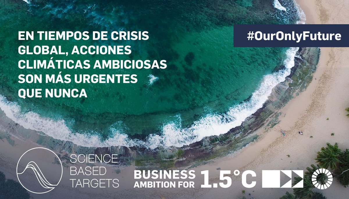 Más de 150 corporaciones globales reafirman sus <a href="/sciencetargets/">Science Based Targets initiative</a> e instan a los líderes mundiales a una recuperación de la #COVID19 neutra en carbono 🌎➡️buff.ly/3cMOhPr

#OurOnlyFuture #unitingbusiness UN <a href="/globalcompact/">UN Global Compact</a>