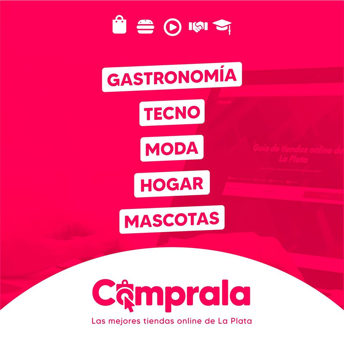 0221comar's tweet photo. 🛍 🛒 #Comprala, la primera guía de tiendas online de #LaPlata ya está disponible y es muy fácil de usar

👉Entrá a https://t.co/FwfkVINsjz y encontrá eso que estás buscando 😉 https://t.co/2fR87kjUXK