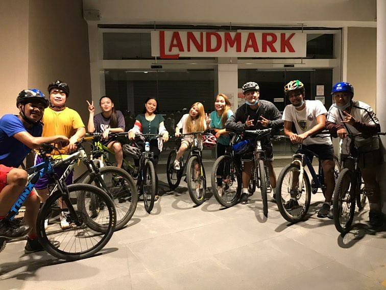 JoshuaDelfinad2's tweet photo. Nightride day 2!♥️💚💯🚴 https://t.co/EVX4IqTRcZ