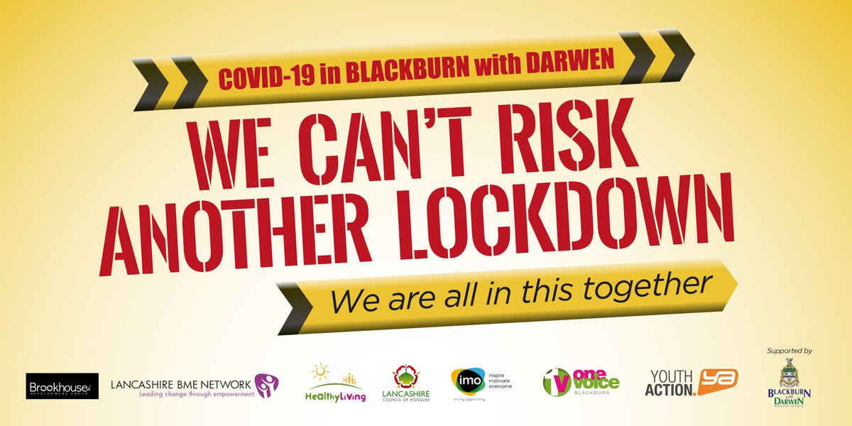 BRFCTrust's tweet photo. β οΈ It's okay to say no! β οΈ
We can avoid a local lockdown if we follow the measures put in place by @blackburndarwen βΉοΈ
Large family gatherings increase the risk of infection. Just say no to any weddings or parties.
We can't risk another lockdown. β
π #OneRoversTogether π€ https://t.co/hyG6uHGgqF