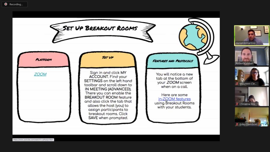 edtechbobby's tweet photo. Thank you to @Mrs_Csengeto, Stephanie Lawley, @DanDeMartino719, @JohnsonInGrade1, &amp; @mrskgomez for sharing their Schoology, Digital Learning, and #edtech expertise with us today. Today is the final day of Week 1 of #RSDSummerPD! @CurriculumRSD @MrKennyEdTech #summerpd #edtech https://t.co/gKCaUIKqOY