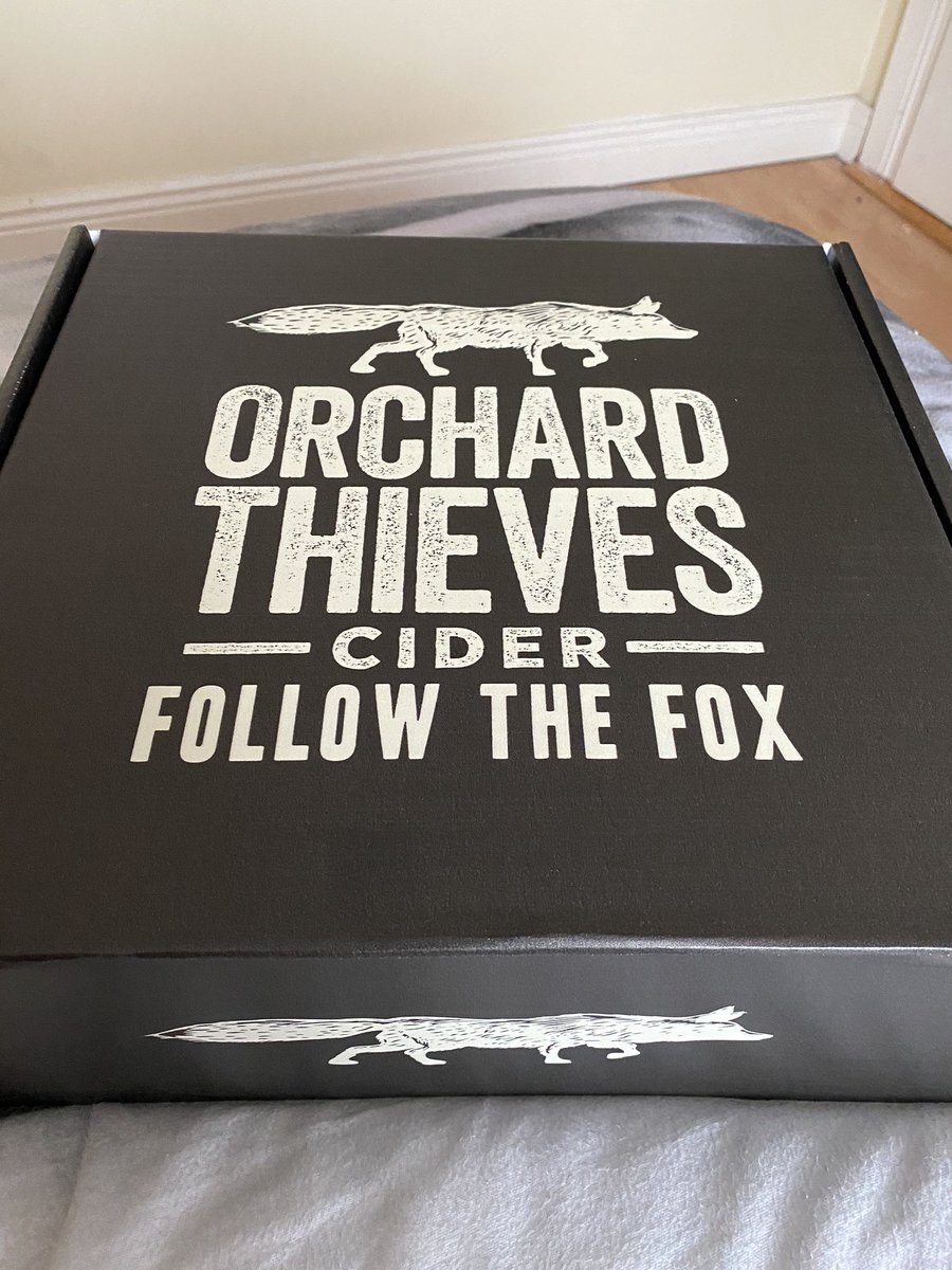 ConorO_Donnell's tweet photo. Thanks @OrchardThieves , Great surprise #FollowTheFox https://t.co/9ptffBlZ4D