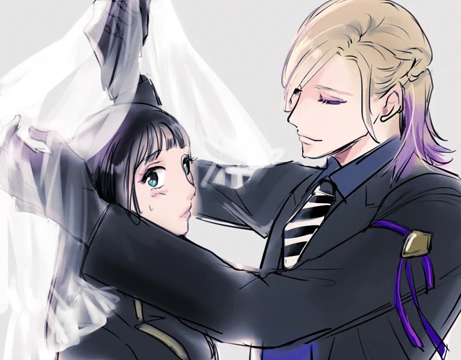ヴィル監 ??らくがき
#twstプラス 