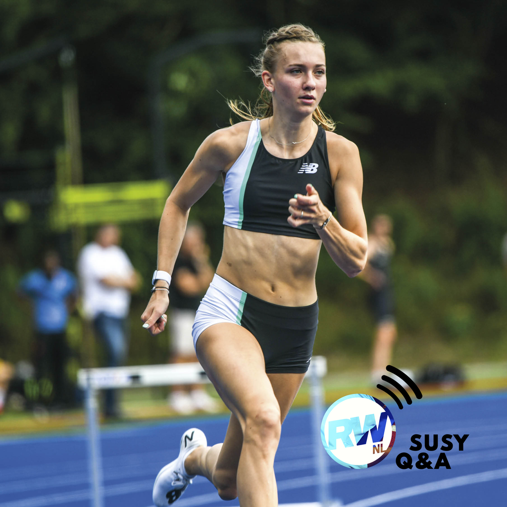 De nieuwste Susy Q&amp;A staat online! 🎧 Susan en Olivier hebben het samen met Femke Bol over haar nieuwe Nederlands record op de 400 meter horden. Ook bellen ze met marathontopper Björn Koreman. Luister nu via je favoriete app!