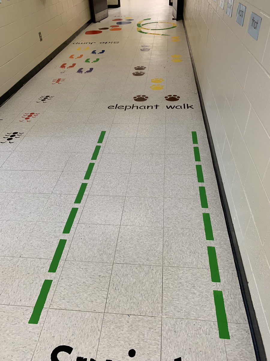Our last sensory walk of the summer. Best part was using all of our new stencils!! This looks awesome. Can’t wait for the students of <a href="/EastNewtonElem1/">East Newton Elementary</a>  to return. <a href="/NewtonCoSchools/">NCSS</a>  <a href="/FitandFunPlay/">Fit and Fun Playscapes</a> <a href="/RobbieatFF/">Robbie the Robot</a>