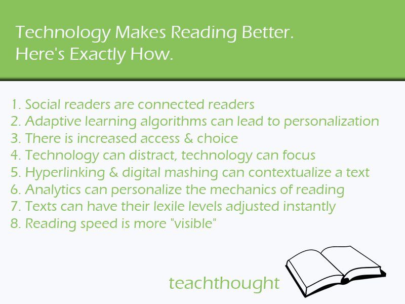 ThoughtStretchr's tweet image. In general, I dislike Readers as a matter of personal preference. This post, however, is not about what I ‘like.’ It’s also not about sentimentality. Rather, this is about how technology can make reading better for most people in most circumstances. | buff.ly/2ZRIFQ1