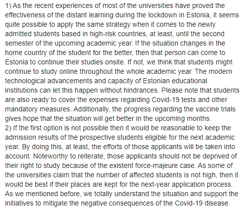 mrkebab1994's tweet photo. Don't let covid-19 to ruin students' dreams :(

#taltechacceptus #estoniastudentadmissions #studyinestonia

https://t.co/05s7DIBFYl…/ https://t.co/KLJoTH6eYk