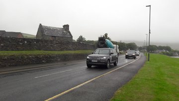 The PM whizzed past in his blacked-out Range Rover. Disengaged and detached.