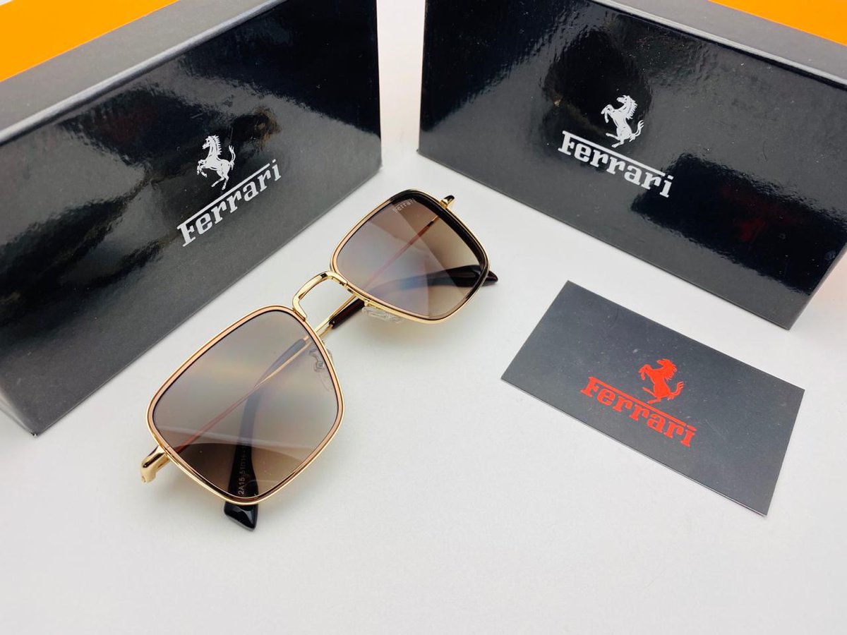 #الرياض_الان
نظارات فيراري رجالي 
السعر٢٨٥ريال
توصيل فوري للرياض40ريال
شحن لجميع مناطق المملكة