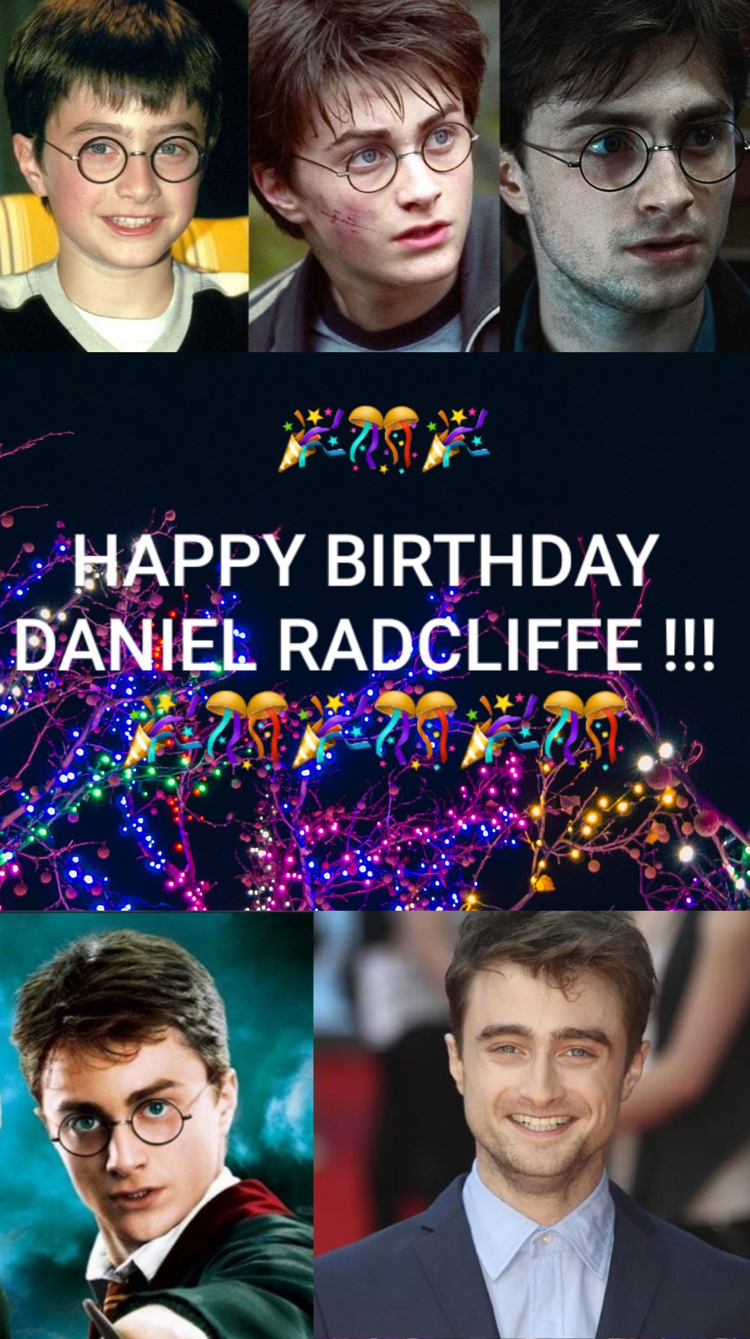 Happy birthday Daniel Radcliffe !!!    31 yo today   