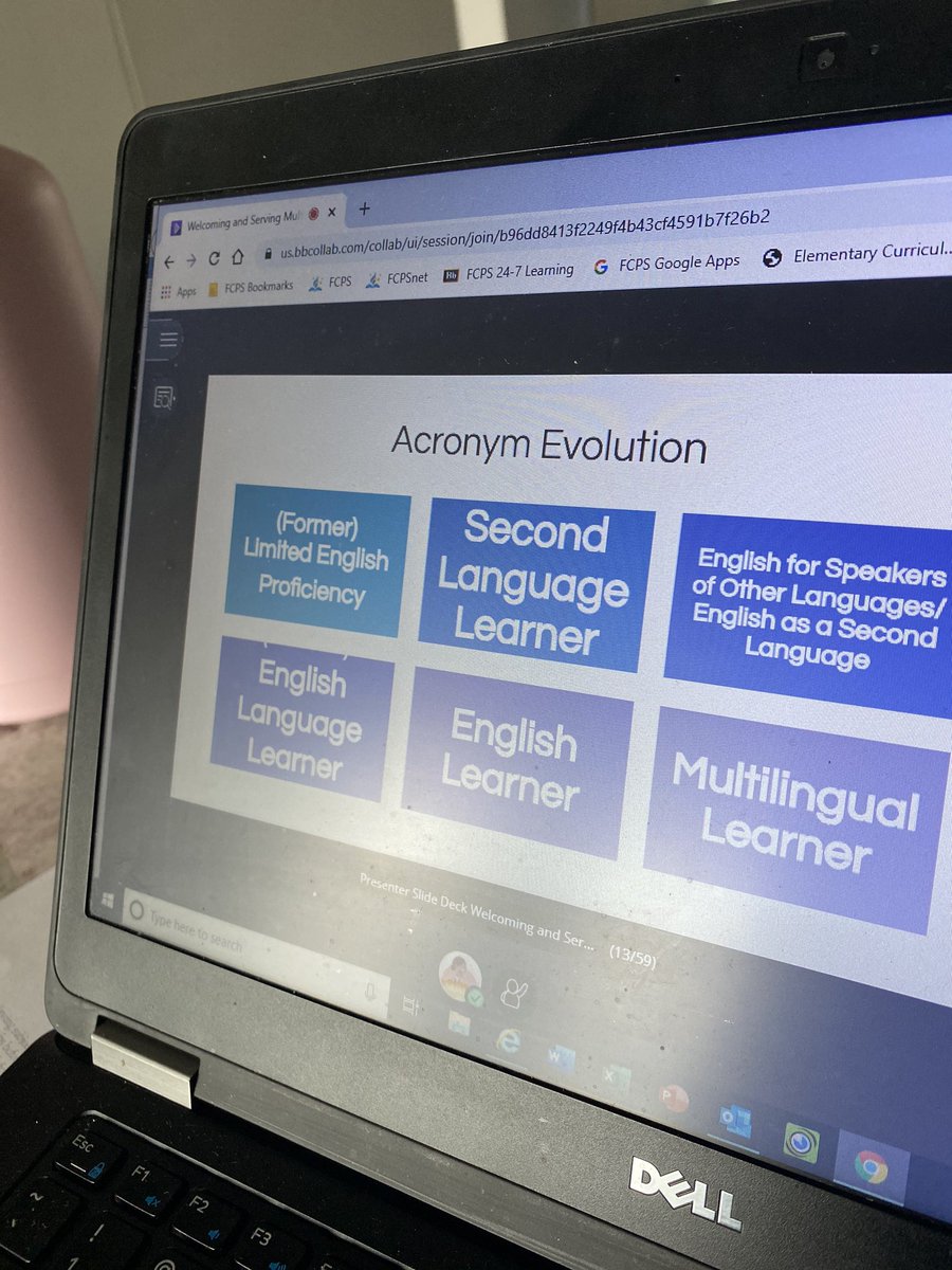 KenersonsMrs's tweet photo. Final session for today and the @FCPSEquity symposium!  Welcoming and Serving #MultilingualLearners Get on the #Right side!
#EquityMatters #FCPSCall2Action @fcpsnews @FCPSRegion1 @LakeAnneES https://t.co/2l8gWEEslI