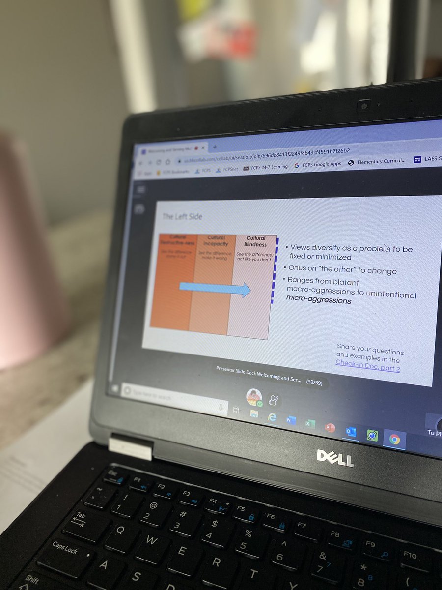 KenersonsMrs's tweet photo. Final session for today and the @FCPSEquity symposium!  Welcoming and Serving #MultilingualLearners Get on the #Right side!
#EquityMatters #FCPSCall2Action @fcpsnews @FCPSRegion1 @LakeAnneES https://t.co/2l8gWEEslI