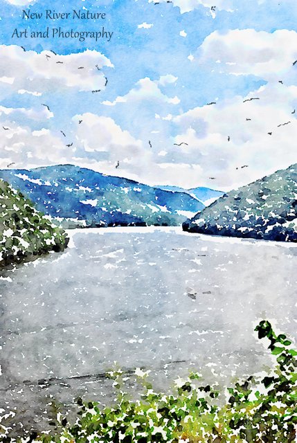 KerriFar's tweet photo. #Art - Bluestone Lake ~ https://t.co/0CbHahoYWd ~ #HintonWV #WestVirginiaArt #BluestoneLake #NewRiverNature ~ https://t.co/Zw92fCwkOk - #ExploreSummersCounty #SummersCoWV https://t.co/T6mlNpIHM9