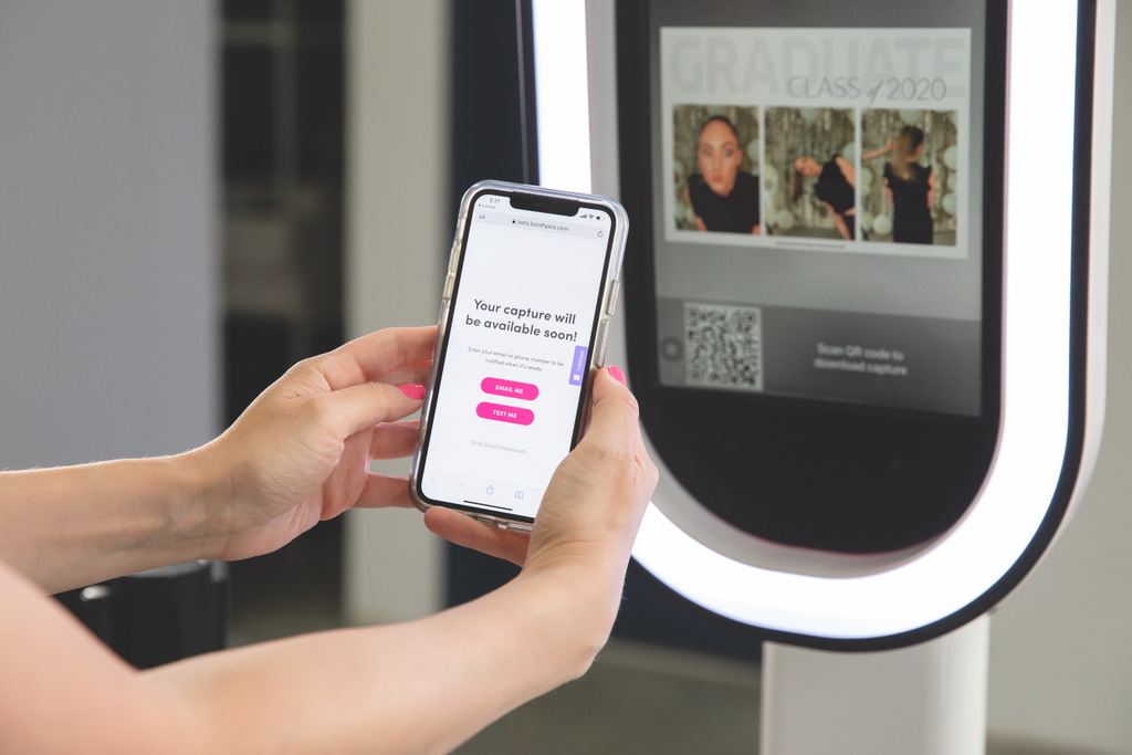 OTPopUpEvents's tweet photo. Once you've captured your image simply scan the QR code with your phone's camera and it will be sent right to your inbox for sharing. https://t.co/DrCTX9rZlJ
