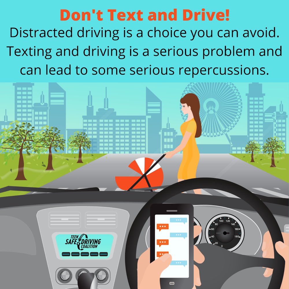 floridasadd's tweet photo. We all have the power to make smart and safe decisions behind the wheel. Make sure you’re paying attention and not allowing yourself to be distracted by your phone❗️
#EndDD #ItCanWait #PutItDown #ArriveAlive #TeenDriver #FLDMV https://t.co/kpZRUqv0CP