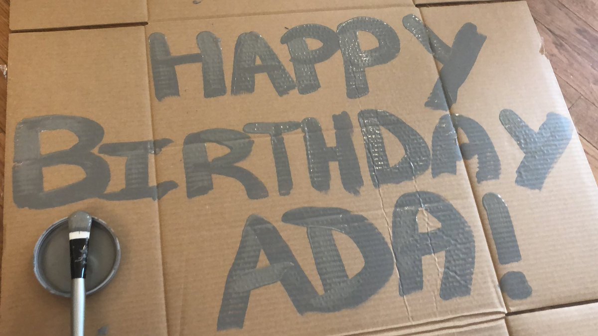 eSchettler's tweet photo. Even though we’re not meeting in person to celebrate #ADA30 on Sunday, I couldn’t pass up an opportunity to create a sign for our virtual rally! Happy 30th Birthday, ADA! #AsImportantAsEver https://t.co/rI3zeqWvS5